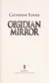 Cover image for The obsidian mirror