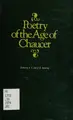 Cover image for Poetry of the age of Chaucer