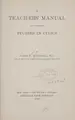 Cover image for A teachers' manual to accompany Studies in civics