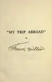 Cover image for "My trip abroad"