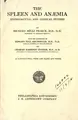 Cover image for The spleen and anaemia