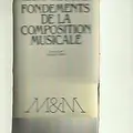 Cover image for Fondements de la composition musicale