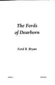 Cover image for The Fords of Dearborn