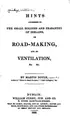 Cover image for Hints Addressed to the Small Holders and Peasantry of Ireland, on Road ...