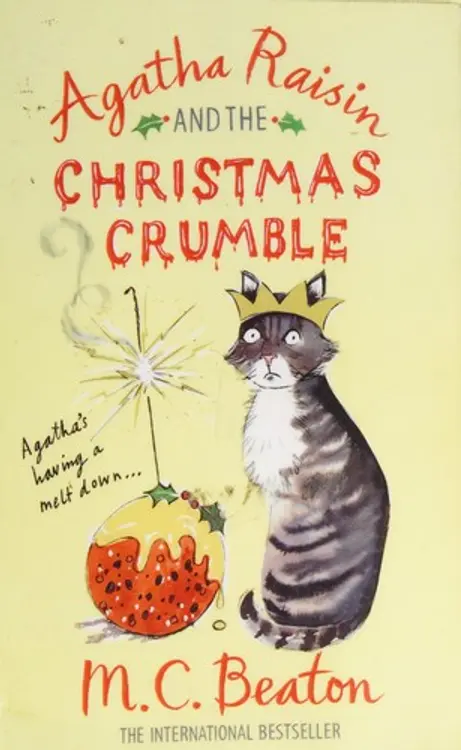 Agatha Raisin and the christmas crumble cover