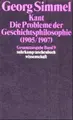 Cover image for Gesamtausgabe 09. Kant. Die Probleme der Geschichtsphilosophie, 2. Fassung (1905/1907).