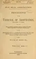 Cover image for Fur seal arbitration