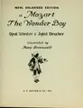 Cover image for New, enlarged edition of Mozart, the wonder boy