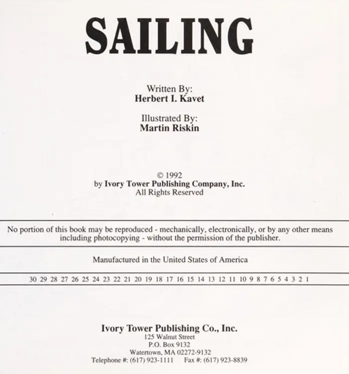 Sailing cover