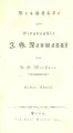 Cover image for Bruchstücke zur biographie J. G. Naumann's