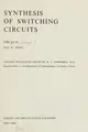 Cover image for Synthesis of switching circuits