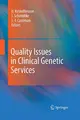 Cover image for Quality Issues in Clinical Genetic Services