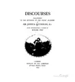Cover image for Discourses Delivered to the Students of the Royal Academy