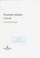 Cover image for Norrøne tekster i utval