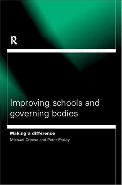 Improving schools and governing bodies: making a difference cover