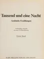 Cover image for Tausend und eine Nacht