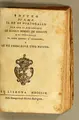 Cover image for Editto di S.M.F. il re di Portogallo per cui si aboliscono le scuole minori de'gesuiti e si proibisce il loro metodo d'insegnare, e se ne prescrive uno nuovo