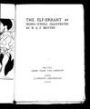 Cover image for The elf-errant