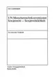 Cover image for UN-Menschenrechtskonventionen, Sowjetrecht, Sowjetwirklichkeit