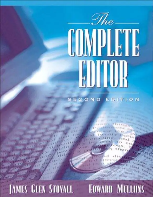The complete editor cover