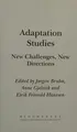 Cover image for Adaptation studies
