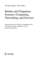 Cover image for Mobile and Ubiquitous Systems: Computing, Networking, and Services