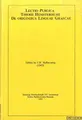 Cover image for Lectio publica Tiberii Hemsterhusii de originibus linguae Graecae