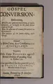 Cover image for Gospel conversion