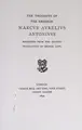 Cover image for The Thoughts of the Emperor Marcus Aurelius Antoninus