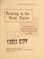 Cover image for Farming in the Great Plains
