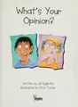 Cover image for What's Your Opinion? (Sails, Fluency (4))