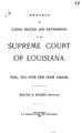 Cover image for Reports of Cases Argued and Determined in the Supreme Court of Louisiana