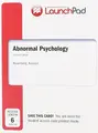 Cover image for LaunchPad for Rosenberg's Abnormal Psychology