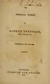 Cover image for The poetical works of Alfred Tennyson, poet laureate, etc.
