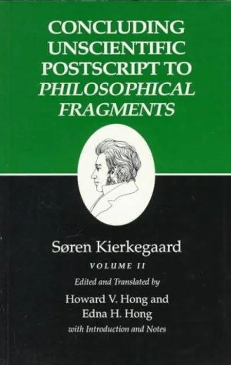 Concluding Unscientific Postscript 2: Kierkegaard's Writings, Vol 12.2 cover