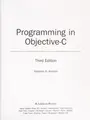 Cover image for Programming in objective-C