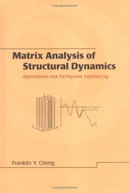 Matrix Analysis of Structural Dynamics: Applications and Earthquake Engineering (Civil and Environmental Engineering) cover
