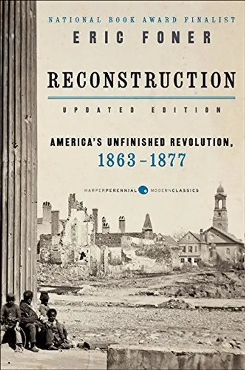 Reconstruction Updated Edition: America's Unfinished Revolution, 1863-1877 cover
