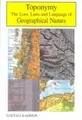 Cover image for Toponymy