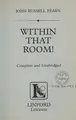 Cover image for Within That Room!