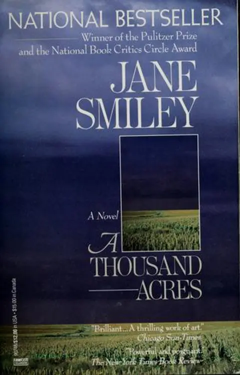 A thousand acres: a novel cover