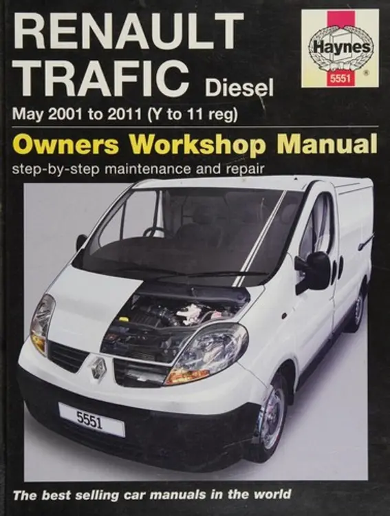 Renault Trafic II Owners Workshop Manual cover