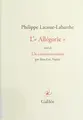 Cover image for L'allégorie