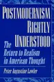 Cover image for Postmodernism rightly understood