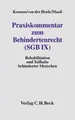 Cover image for Praxiskommentar zum Behindertenrecht ( SGB IX). Rehabilitation und Teilhabe behinderter Menschen.