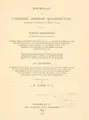 Cover image for Journal of Colonel George Washington