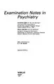 Cover image for Examination Notes in Psychiatry