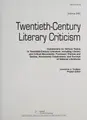 Cover image for Twentieth-century literary criticism