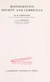 Cover image for Mathematics: society and curricula