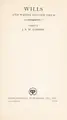 Cover image for Wills and where to find them.